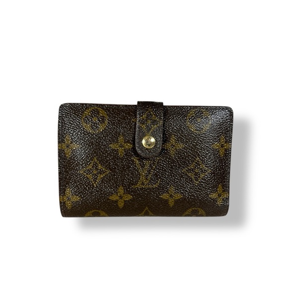 Authentic Louis Vuitton Vintage Kiss Lock French Wallet - Picture 1 of 15